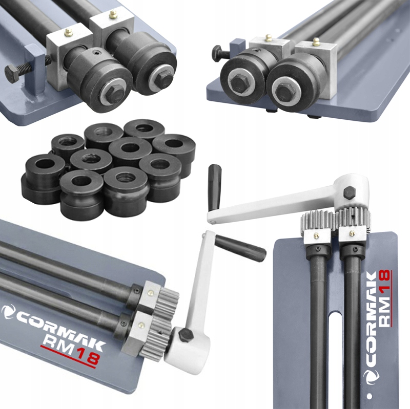 RUČNÁ DRÁŽKOVAČKA PLECHOV VÁLCOVAČKA 490mm METCOR CORMAK
